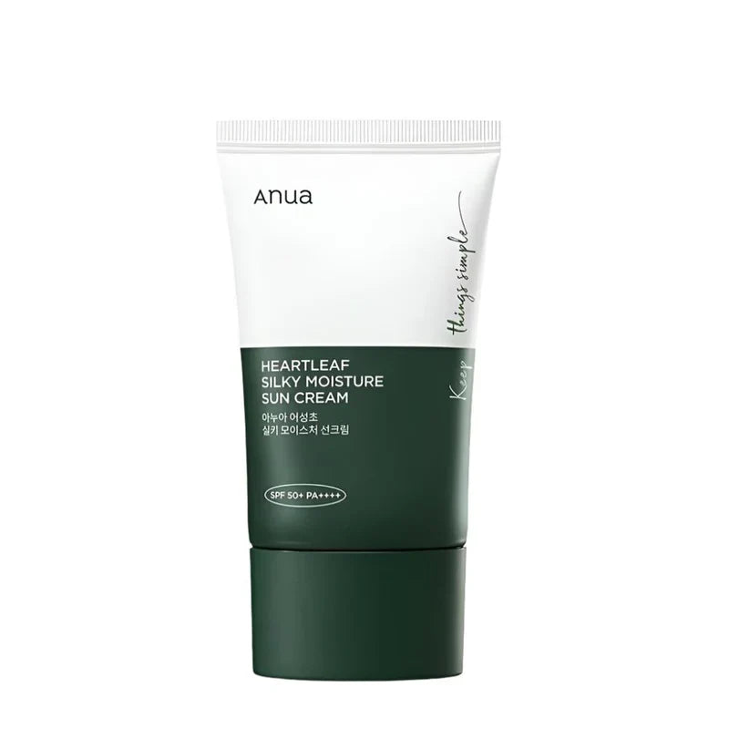 Anua Heartleaf Silky Moisture Sun Cream SPF 50+ PA++++